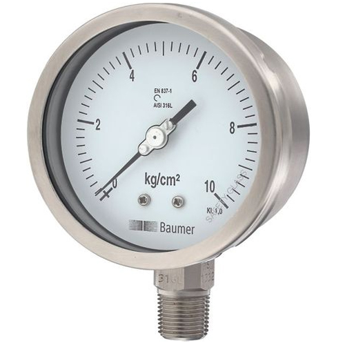 Baumer/Waree Bimetallic Temp Gauge for Water